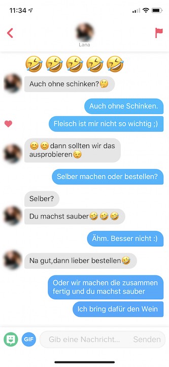 Mann profil beispiel tinder gutes Das ultimative